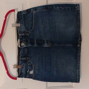 FRAME Denim Mini Skirt Size 28